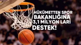 Hükümetten Spor Bakanlığına 3,1 Milyon Lari Destek