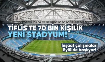 Tiflis’e 70 Bin Kişilik Yeni Stadyum: İnşaat Çalışmaları Eylülde Başlıyor