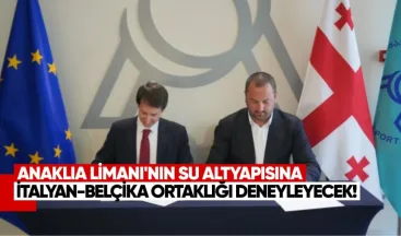 Anaklia Limanı’nın Su Altyapısına İtalyan-Belçika Ortaklığı Denetleyecek