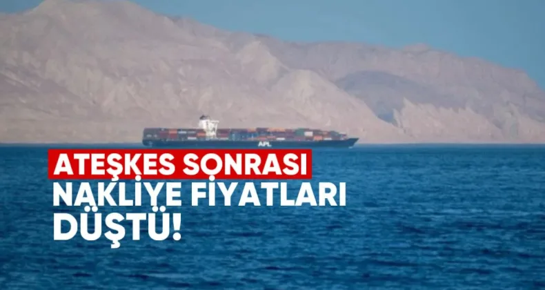 İran-İsrail Ateşkesi Sonrası Basra Körfezi’nde Nakliye Fiyatları Düştü
