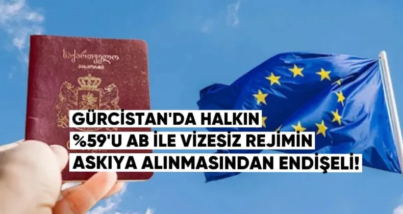 Gürcistan’da Halkın Yüzde 59’u AB ile Vizesiz Rejimin Askıya Alınmasından Endişeli