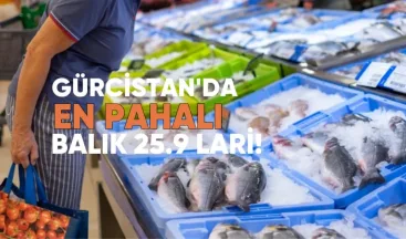 Gürcistan’da En Pahalı Balık 25.9 Lari ile Mersin Balığı Oldu