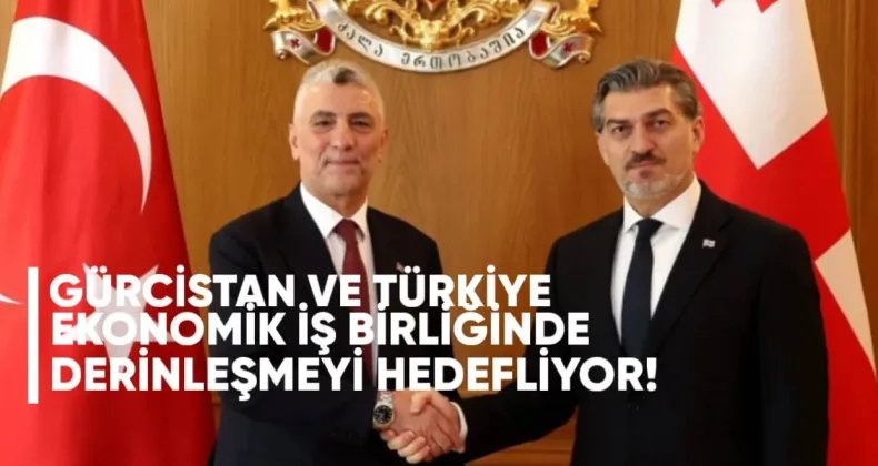 Gürcistan ve Türkiye Ekonomik İş Birliğini Derinleştirmeyi Hedefliyor
