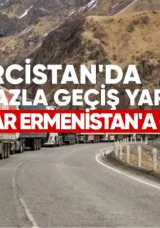 Gürcistan’dan En Fazla Geçiş Yapan Tırlar Ermenistan’a Gidiyor