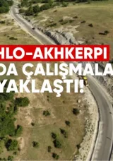 Sadakhlo-Akhkerpi Yolunda Çalışmalar Sona Yaklaştı