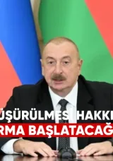 Aliyev: Uçağın Düşürülmesi Hakkında Uluslararası Mahkemeye Başvuracağız