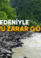Sel Nedeniyle Köprü Zarar Gördü, Trafik Durduruldu