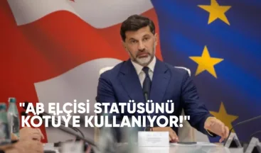 Kaladze: AB Elçisi Statüsünü Kötüye Kullanıyor