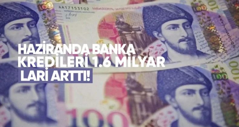 Haziranda Banka Kredileri 1.6 Milyar Lari Arttı