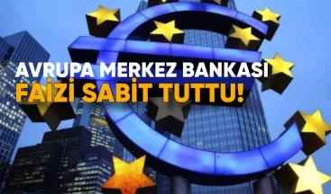 Avrupa Merkez Bankası Faizi Sabit Tuttu