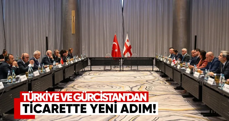 Türkiye ve Gürcistan’dan Ticarette Yeni Adım