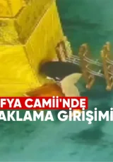 Ayasofya Camii’nde Kundaklama Girişimi: Şüpheli Tutuklandı