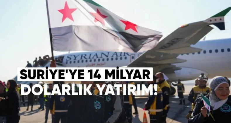Suriye’ye 14 Milyar Dolarlık Yatırım: Yeni Havalimanı ve Metro Geliyor