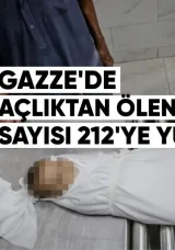 Gazze’de Açlıktan Ölenlerin Sayısı 212’ye Yükseldi