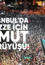 İstanbul’da Gazze İçin Umut Yürüyüşü