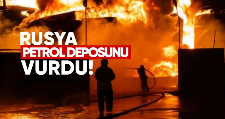 Rusya, Ukrayna’daki SOCAR’a ait petrol deposunu vurdu