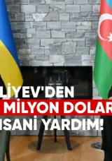 Aliyev’den Ukrayna’ya 2 Milyon Dolarlık İnsani Yardım