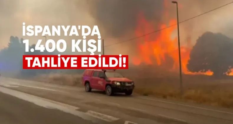 İspanya’da 3 Gündür Süren Yangında 1.400 Kişi Tahliye Edildi