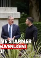 Zelenski ve Starmer Londra’da Ukrayna’nın güvenliği ve drone üretimini görüştü