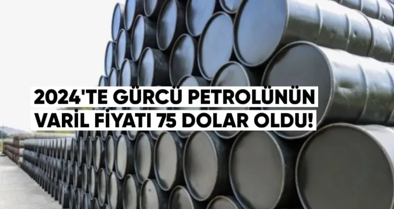 2024’te Gürcü Petrolünün Varil Fiyatı 75 Dolar Oldu