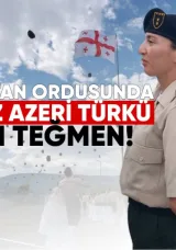 Gürcistan ordusunda ilk kez Azerbaycanlı kadın teğmen