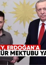 Zelensky’den Erdoğan’a teşekkür mektubu