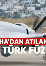 SİHA’dan atılan Türk füzesi: Dünyada ilk