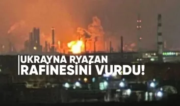 Ukrayna Ryazan Rafinerisini İHA’larla Vurdu
