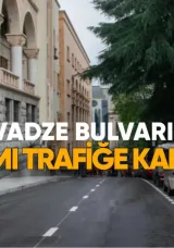 Çavçavadze Bulvarı’nın Bir Kısmı Trafiğe Kapanacak