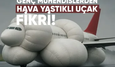 Genç Mühendislerden Çığır Açan Fikir: Dev Hava Yastıklı Uçak