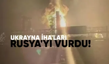 Ukrayna İHA’ları Rusya’nın En Büyük Rafinerilerinden Birini Vurdu