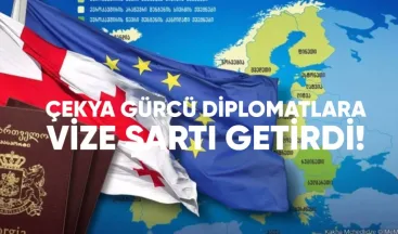 Çekya Gürcü Diplomatlara Vize Şartı Getirdi