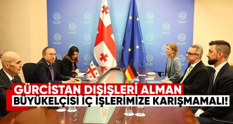 Gürcistan Dışişleri: Alman Büyükelçi İç İşlerimize Karışmamalı