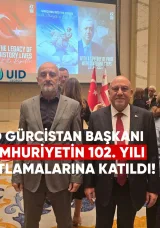 UID Gürcistan, Cumhuriyetimizin 102. Yıl Dönümünü Tiflis’te Kutladı