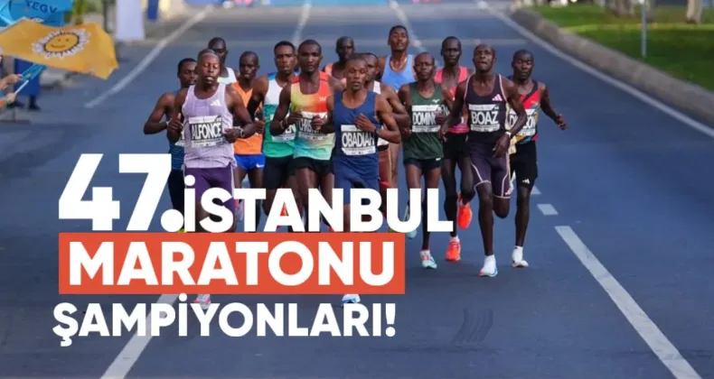 47. İstanbul Maratonu’nun Şampiyonları Belli Oldu
