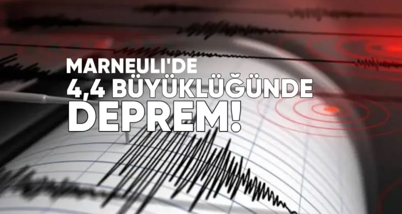 Marneuli’de 4,4 Büyüklüğünde Deprem
