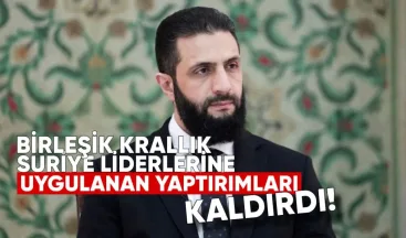 Birleşik Krallık, Suriye Liderlerine Uygulanan Yaptırımları Kaldırdı
