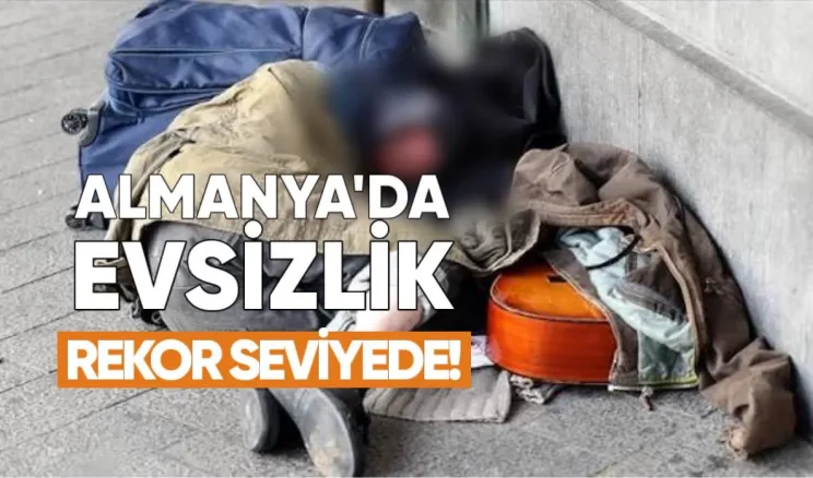 Almanya’da Evsizlik Rekor Seviyeye Ulaştı: 1 Milyonu Aştı
