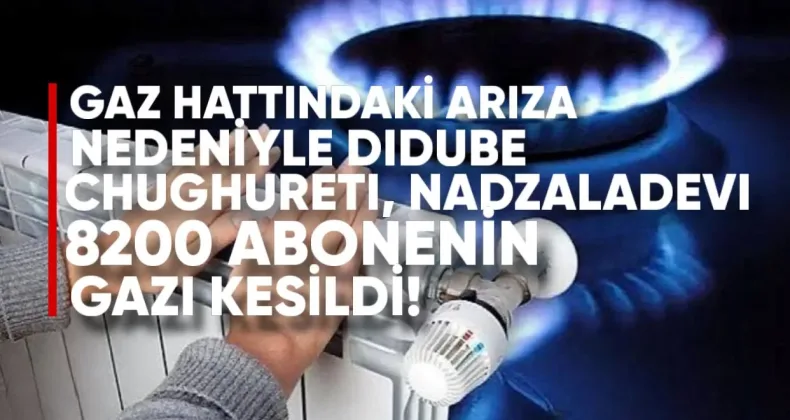 Gaz Hattındaki Arıza Nedeniyle Didube–Chughureti–Nadzaladevi’de 8200 Abonenin Gazı Kesildi