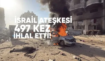 İsrail Ateşkesi 497 Kez İhlal Etti: 342 Filistinli Hayatını Kaybetti