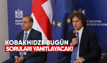 Kobakhidze bugün Parlamentoda Eğitim Reformu ve Eagle Hills Projeleri İçin Sorgulanacak