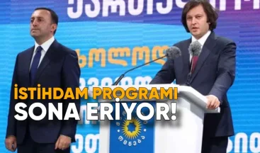 Garibaşvili Dönemindeki İstihdam Programı Sona Eriyor
