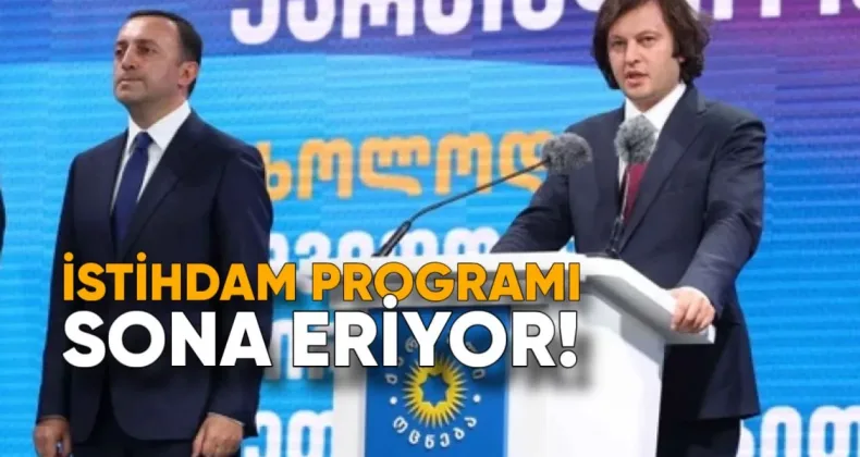 Garibaşvili Dönemindeki İstihdam Programı Sona Eriyor