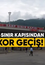 Sarp Sınır Kapısından Rekor Geçiş