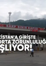 Gürcistan’a Girişte Sigorta Zorunluluğu Başlıyor