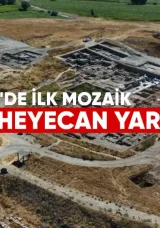 Kültepe’de ilk mozaik keşfi heyecan yarattı