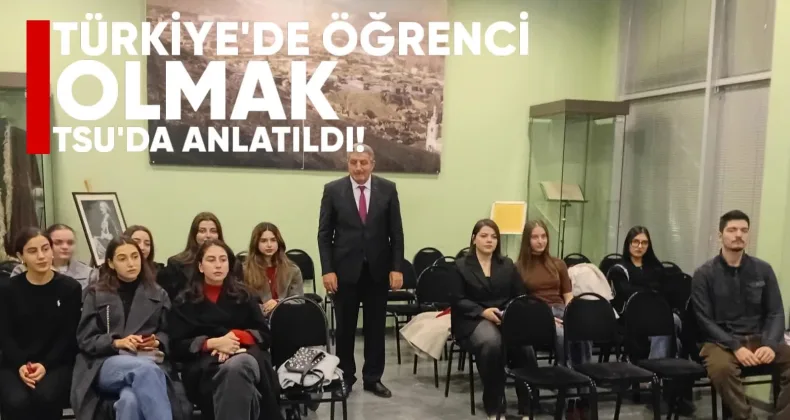 Türkiye’de Öğrenci Olmak TSU’da Anlatıldı