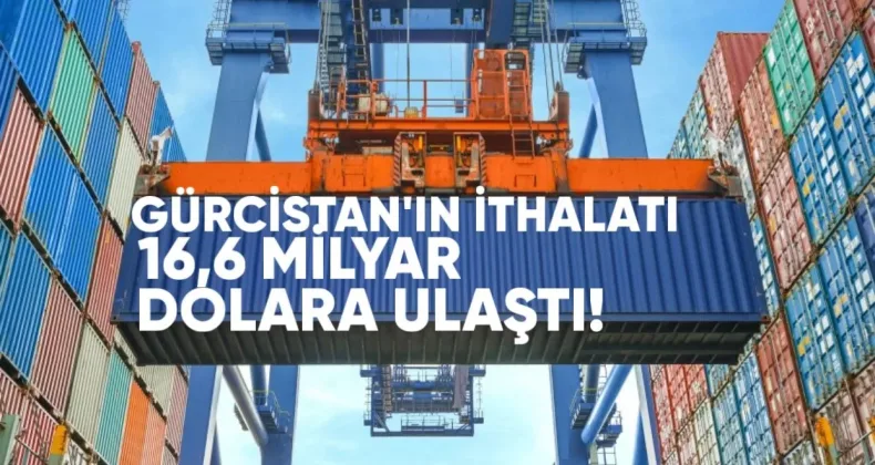 Gürcistan’ın İthalatı 16,6 Milyar Dolara Ulaştı