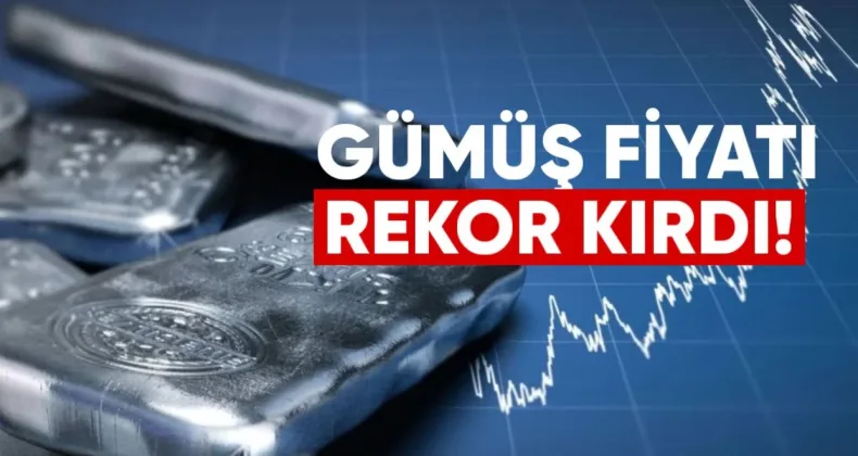 Gümüş Fiyatı Rekor Kırdı