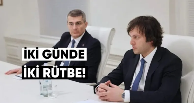 İki günde iki rütbe: Mdinaradze’ye hızlı terfi